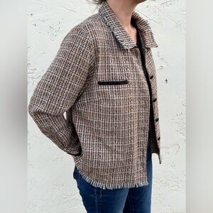 Plaid Blazer Jacket Button Down - brand new with Tags 
Brand: Original TY Wear